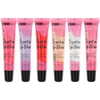 Beauty Treats Crystal Lip Glaze Flavored Lip Gloss - Pack of 6