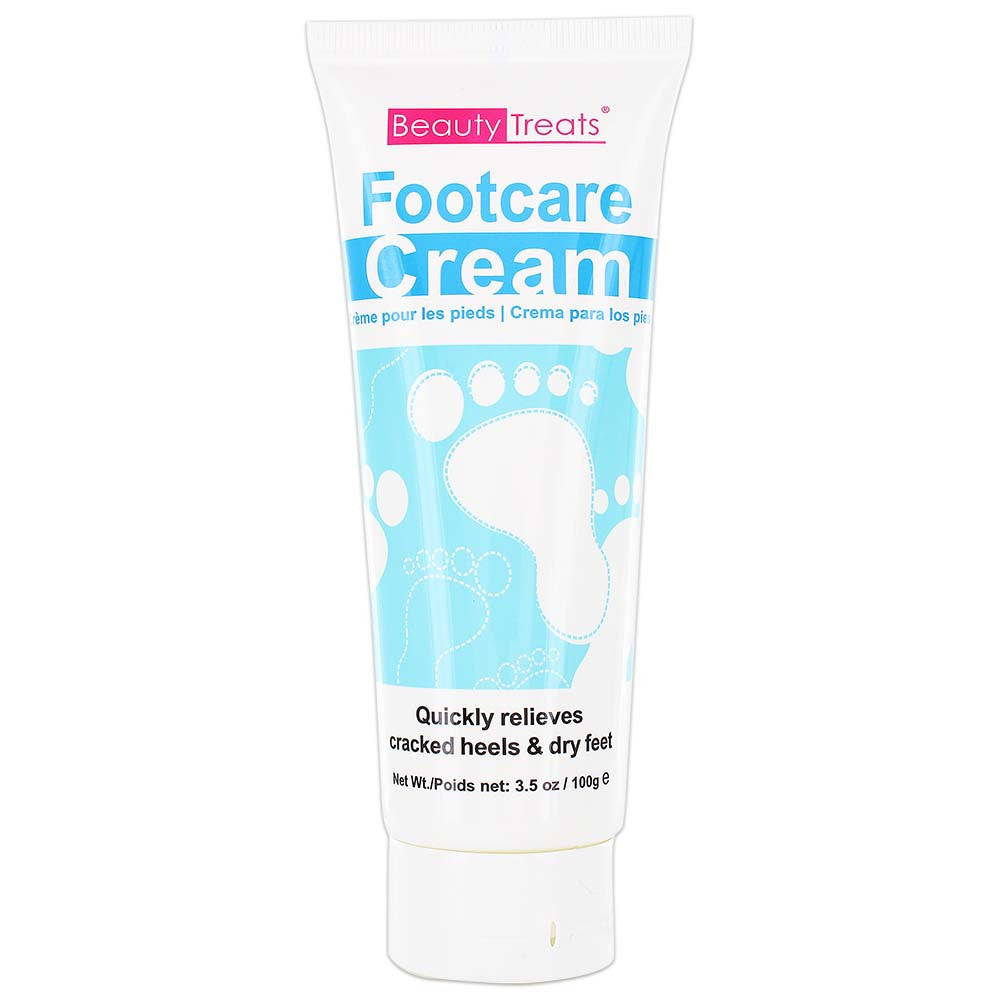 Beauty Treats Footcare Cream with eucalyptus.