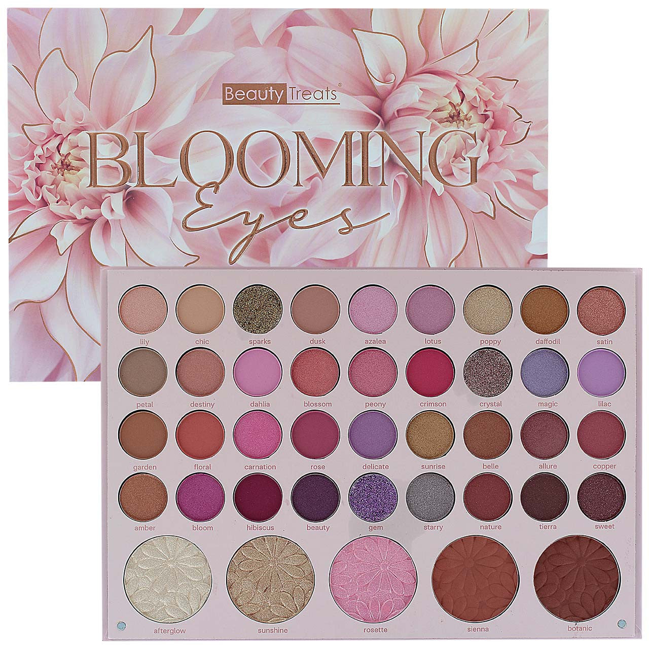 Beauty Treats Blooming Eyes Shadow & Face Palette