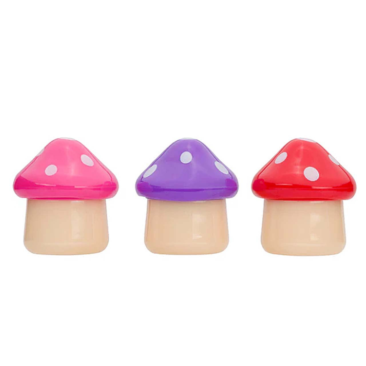 Beauty Treats Enchanted Mushroom Shaped Lip Balm closed