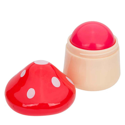 Beauty Treats Enchanted Mushroom Shaped Lip Balm close up