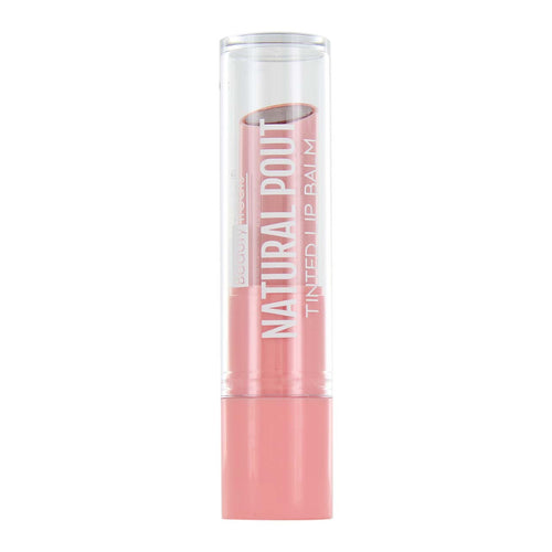 Beauty Treats Natural Pout Tinted Lip Balm closed tube