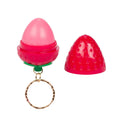 Beauty Treats Sweet & Juicy Strawberries Lip Balm Keychain