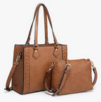 Jen & Co Betsy Structured Braided Crossbody