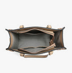 Jen & Co Betsy Structured Braided Crossbody top view