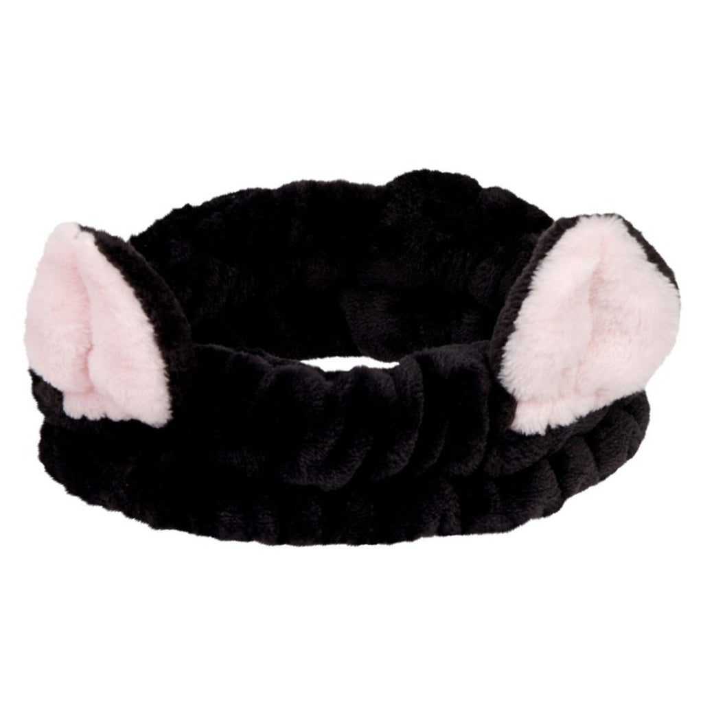 Cala Cute Plush Animal Headbands black cat without packaging