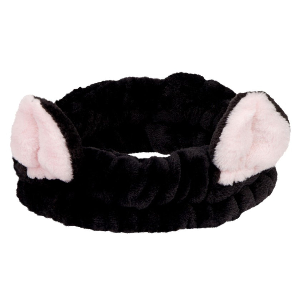 Cala Cute Plush Animal Headbands black cat without packaging
