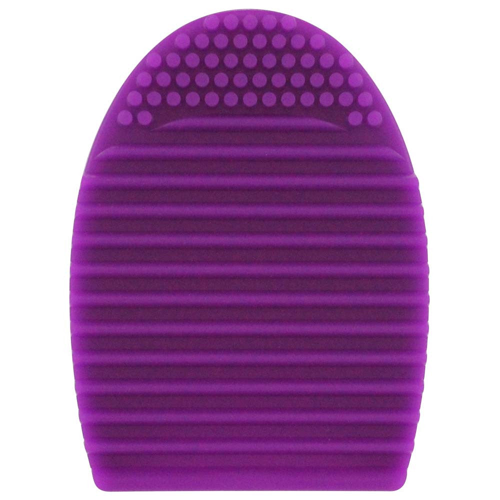 Brushegg Silcone Makeup Brush Cleaning Tool - Purple