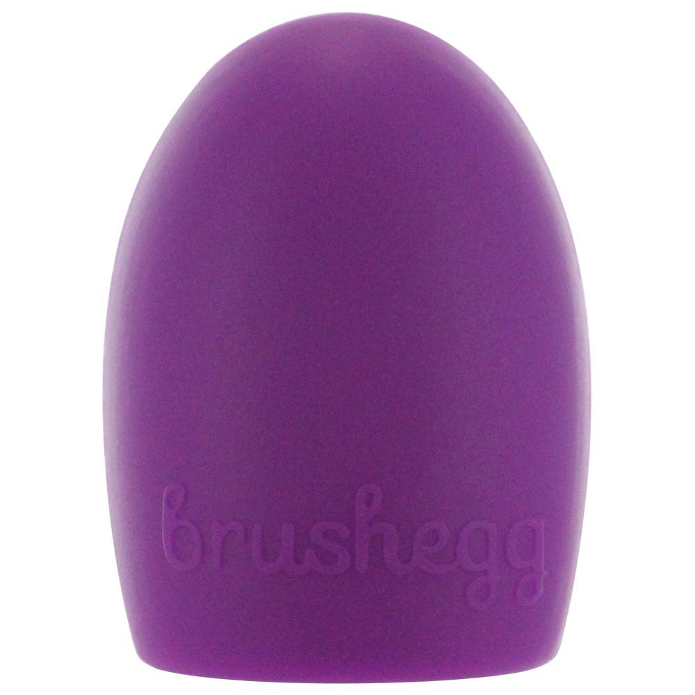 Brushegg Silcone Makeup Brush Cleaning Tool - Purple