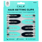 Cala Hair Setting Clips - Black/Mint