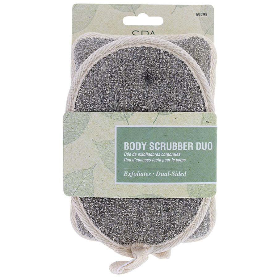 Cala Spa Solutions Body Scrubber Duo
