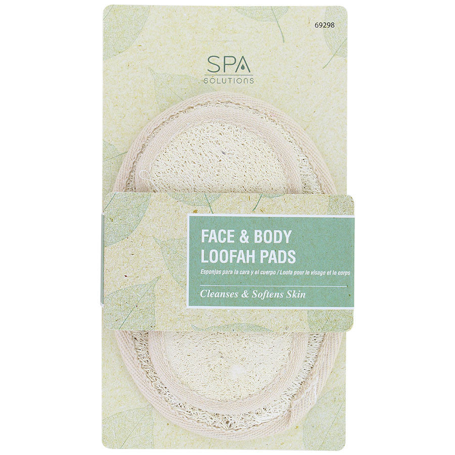Cala Spa Solutions Face & Body Loofah Pads