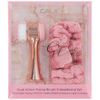 Cala Goal To Glow Facial Brush & Headband Set
