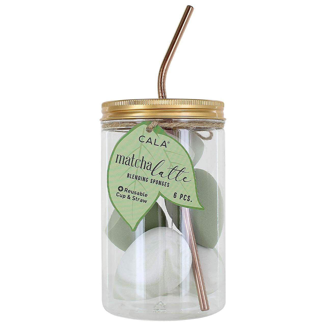 Cala Blending Sponges 6 pcs in a reusable cup