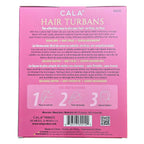 CALA Microfiber Hair Turban 2pc Set