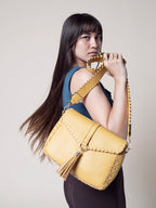 Jen & Co Cam Whipstitch Flapover Crossbody Style Shot 2