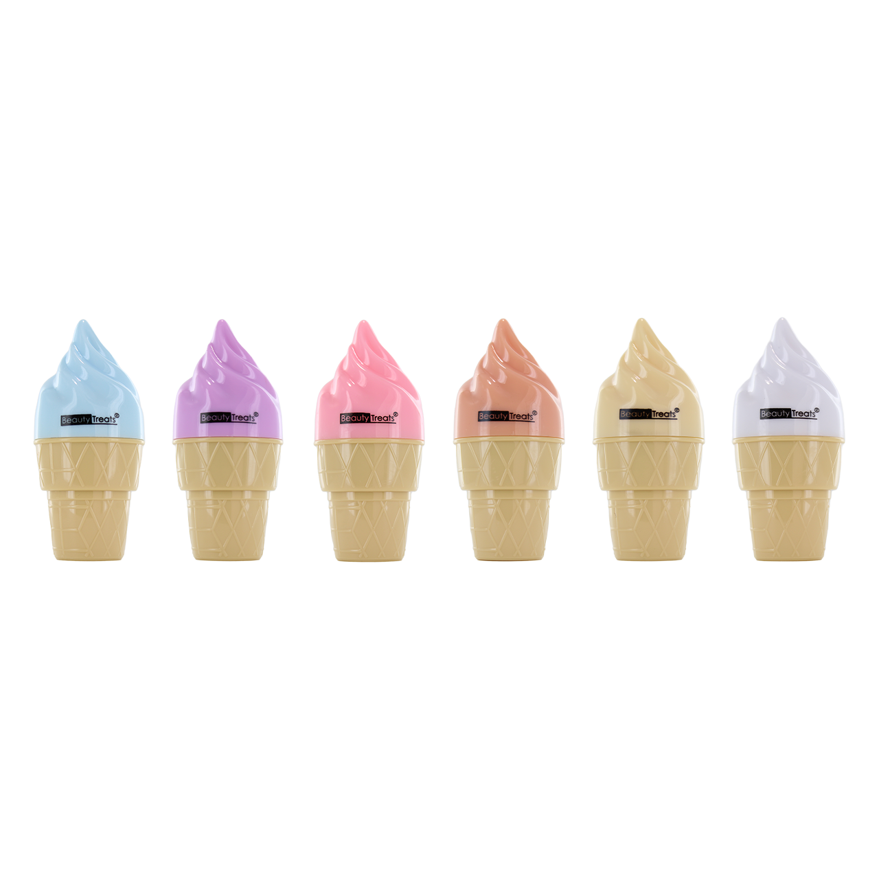 Beauty Treats Sweet On You Ice Cream Lip Balm 6 Pack alt image