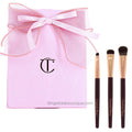 Charlotte Tilbury Limited Edition 3-Piece Mini Eye Brush Set with Gift Box
