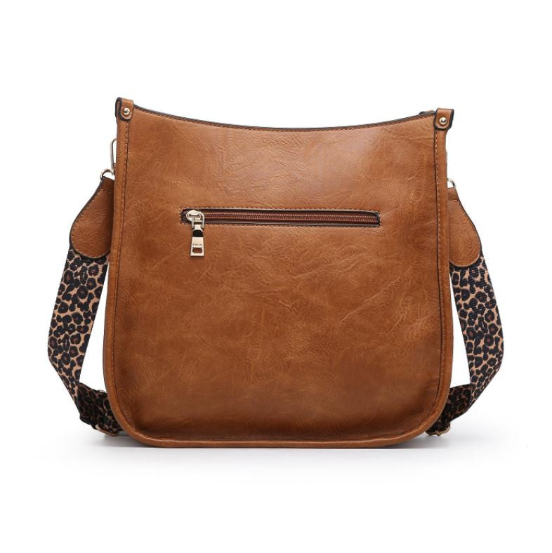 Jen & Co Chloe Crossbody with Guitar Strap back view