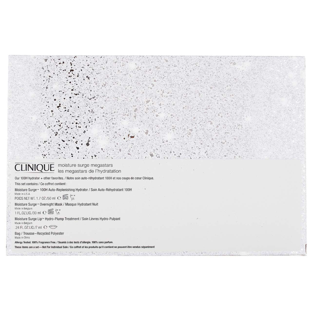 Clinique Moisture Surge Megastars Hydrating Set box back