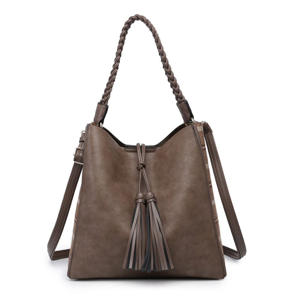 Jen & Co Dina Tote with Tassel alt view