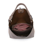 Jen & Co Dina Tote with Tassel inside view