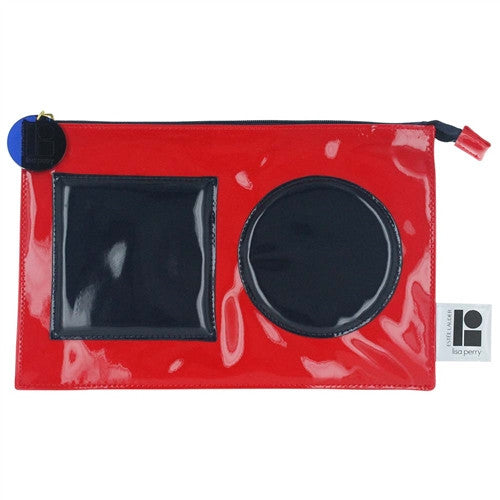 Estee Lauder "Lisa Perry" Cosmetic Bag - Circle Square