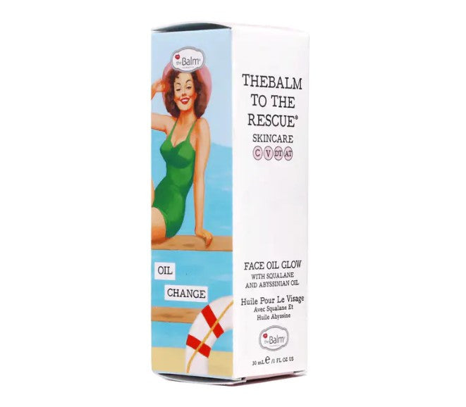 theBalm to the Rescue Face Oil Glow box