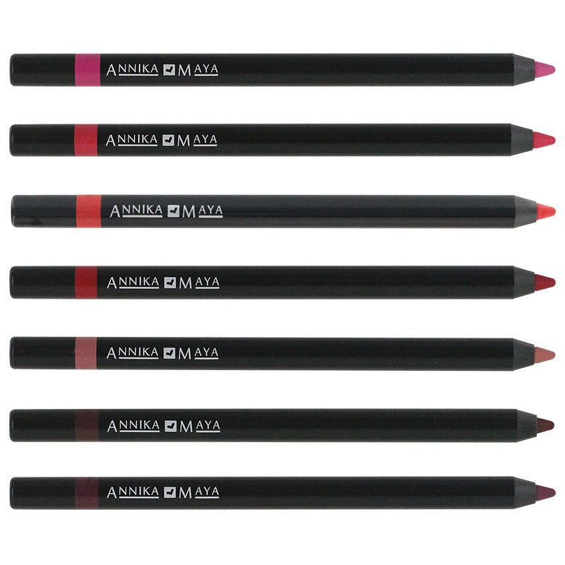 Annika Maya Waterproof Gel Lip Liner samples