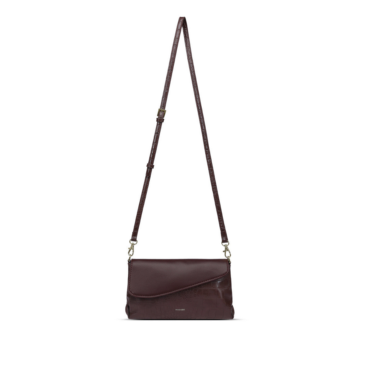 Pixie Mood Gracie Clutch/Crossbody showing crossbody strap