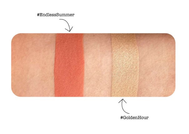 theBalm Gold Coast Face Palette - Model Roz x theBalm