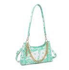 Jen & Co Graffiti Crossbody with Chain alternate view