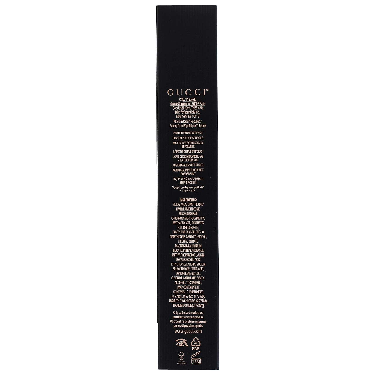 Gucci Crayon Definition Sourcils Powder Eyebrow Pencil