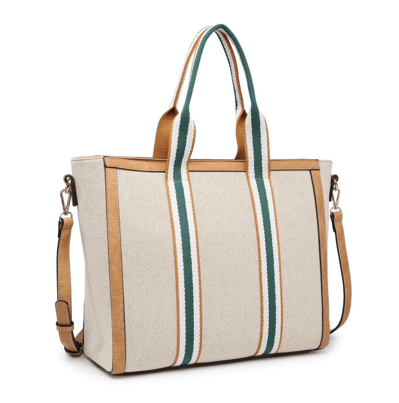 Jen & Co Haley Canvas Tote alt view