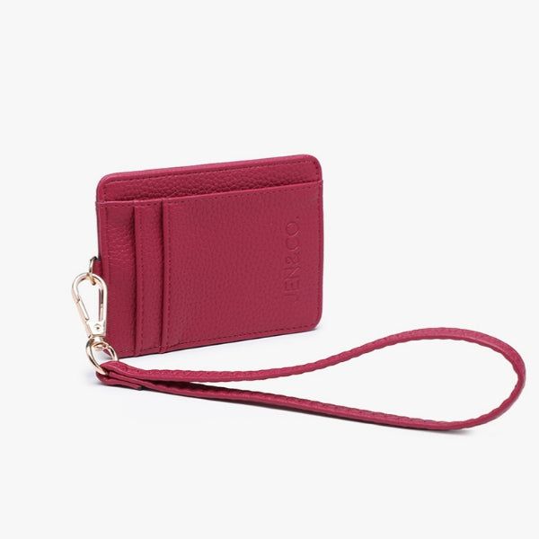 Jen & Co Hope Card Holder Wallet w/ Wristlet