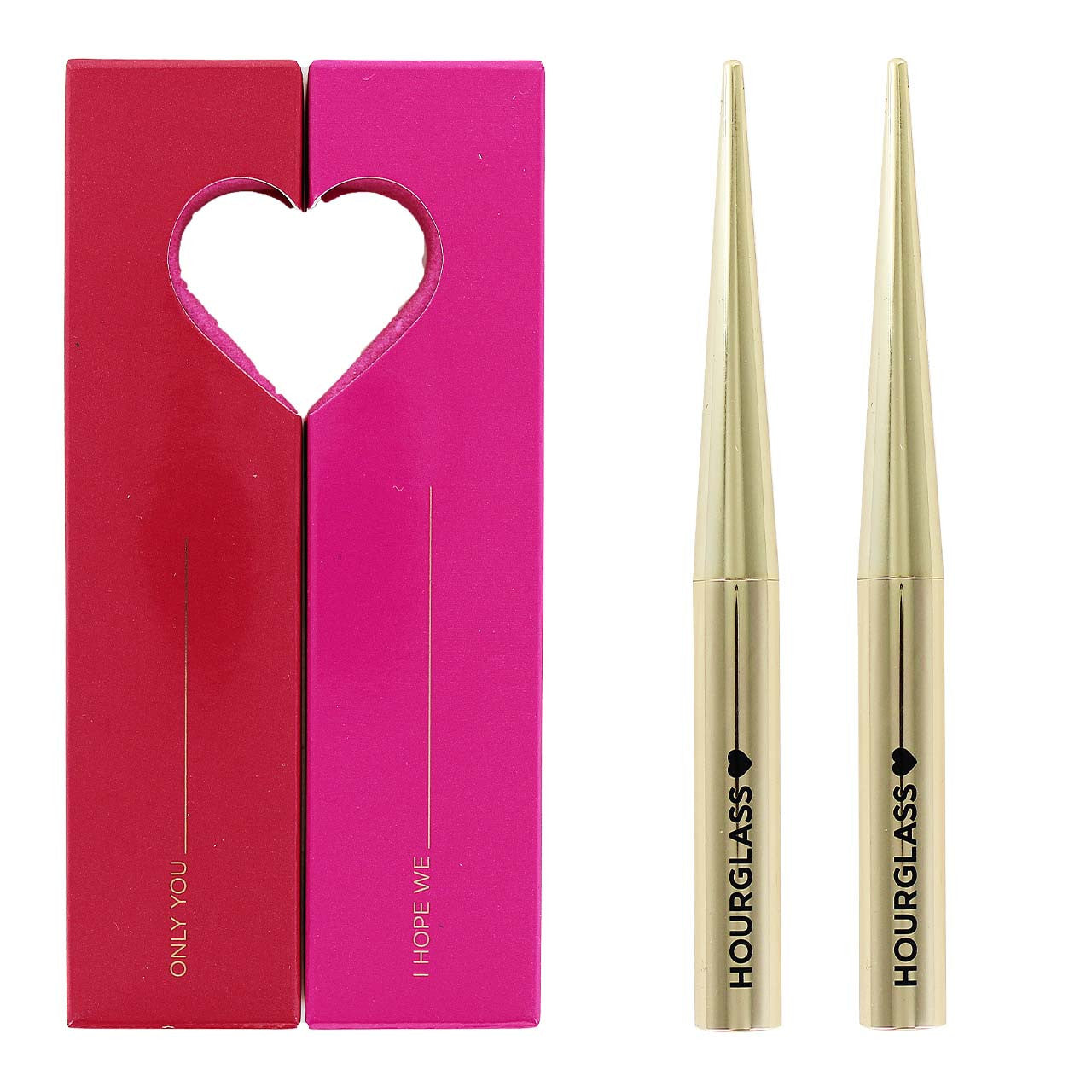 Hourglass Confession Ultra Slim Refillable Lipstick Duo - Only You & I Hope We 2
