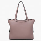 Jen & Co Hunter Pocket-Front Distressed Tote back view