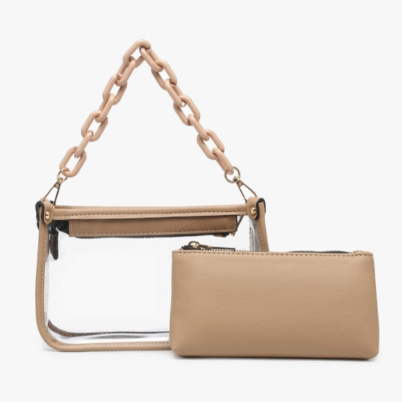 Jen & Co Jessica Clear Crossbody alt view