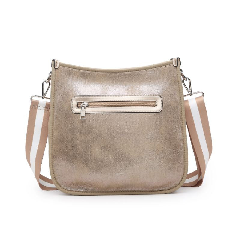 Jen & Co Jolee Neoprene Crossbody with Guitar Strap back view