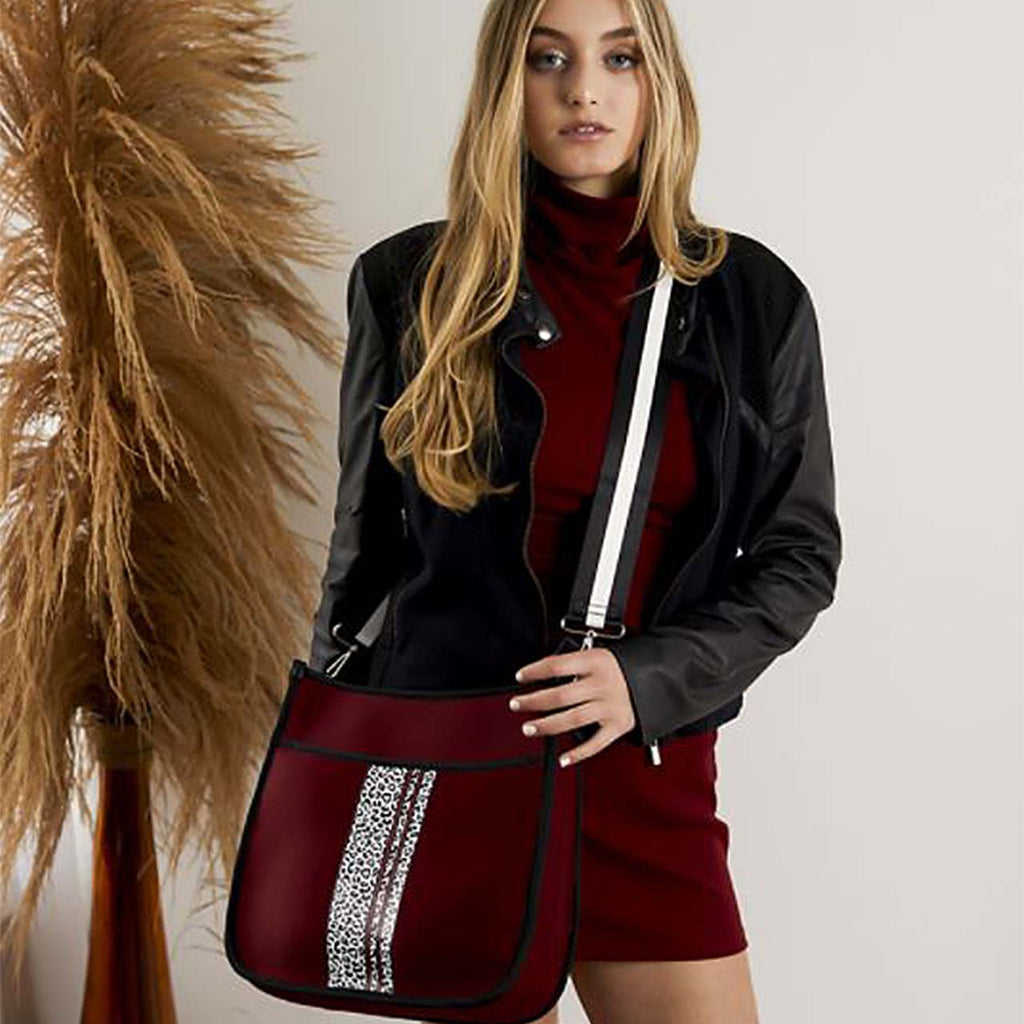 Jen & Co Jolee Neoprene Crossbody with Guitar Strap style shot