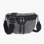  Jen & Co Kai Rhinestone Belt Bag