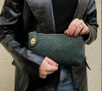 Jen & Co Kendall Crossbody/Wristlet with Twist Lock Closure lifestyle shot