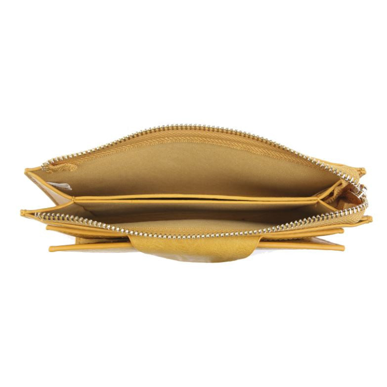 Jen & Co Kyla RFID Wallet with Wrist Strap inside view