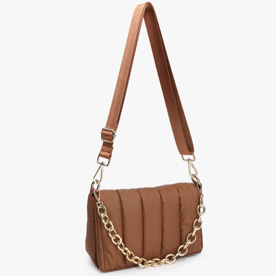 Jen & Co Quilted Crossbody with Chain alt view