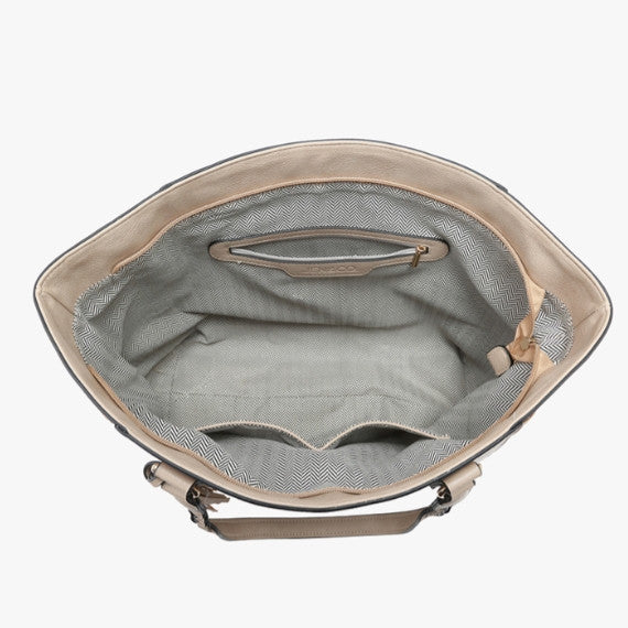 Jen & Co Lisa Structured Tote inside view
