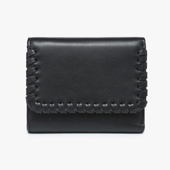 Jen & Co Logan Whipstitch Tri-fold Wallet