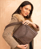 Jen & Co Lorelei Whipstitch Crossbody Fall 2025 Style Shot