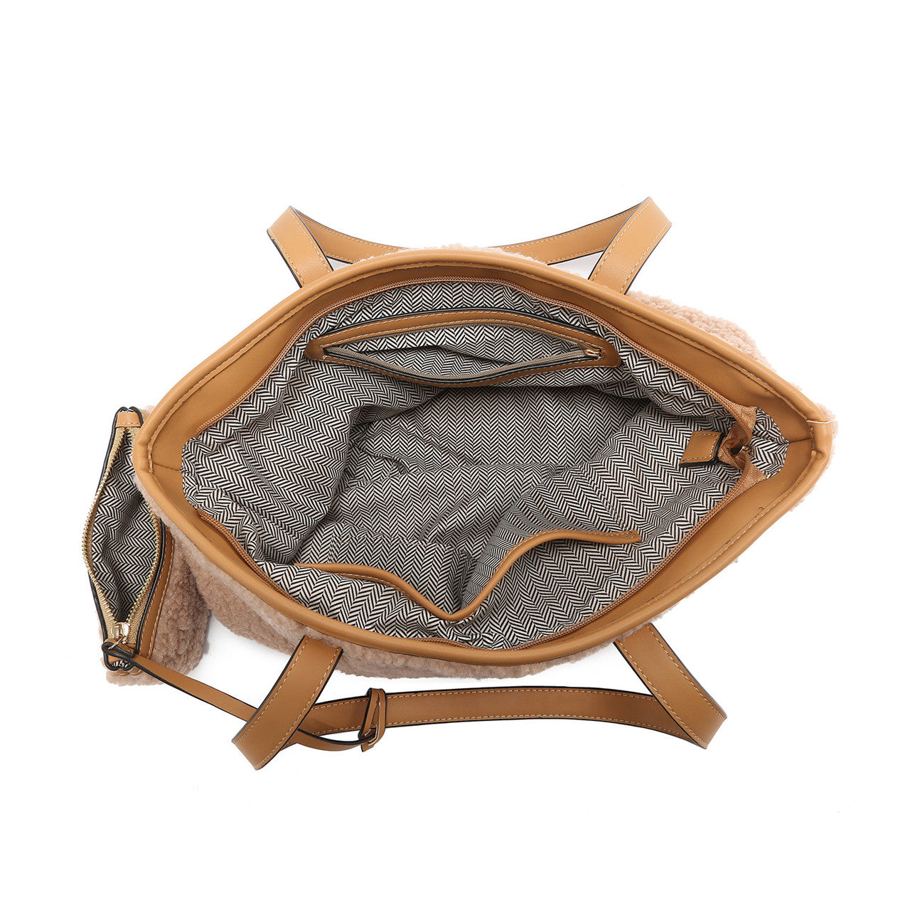 Jen & Co Louise Tote Bag inside view