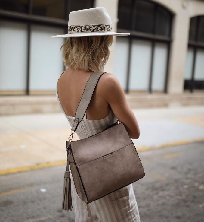 Jen & Co Lyla Bucket Bag style shot