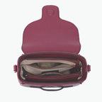 Mable Flapover Crossbody Bag inside view